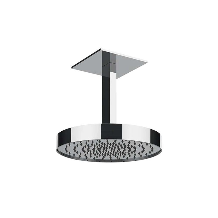 Gessi Deckenbrause Duschkopf H. 27 cm, Ø 30 cm, ohne Abfluss, Chromfinish SHOWER 63072#031