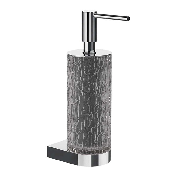 Gessi Wandspenderhalter weiß, Chromoberfläche INCASTRI 75413#031