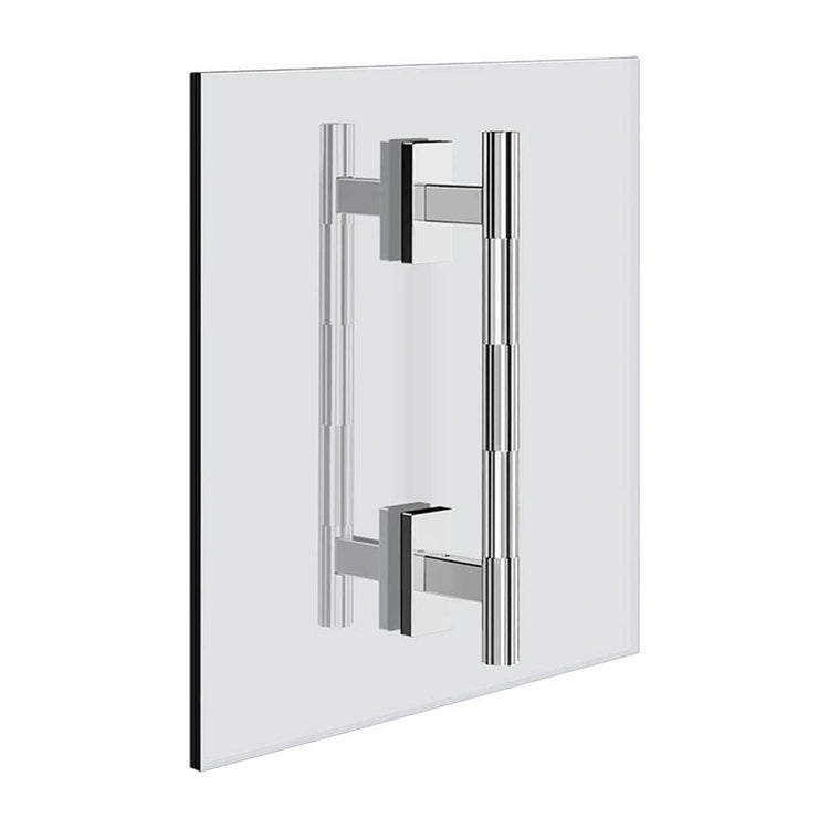 Gessi Doppelfräsung Griff 20 cm, vertikale/horizontale Montage, Chromoberfläche INCASTRI 75630#031