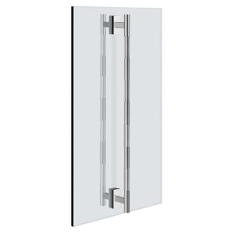 Gessi Doppelfräsung Griff 60 cm. Vertikale/horizontale Montage, Chromoberfläche INCASTRI 75633#031