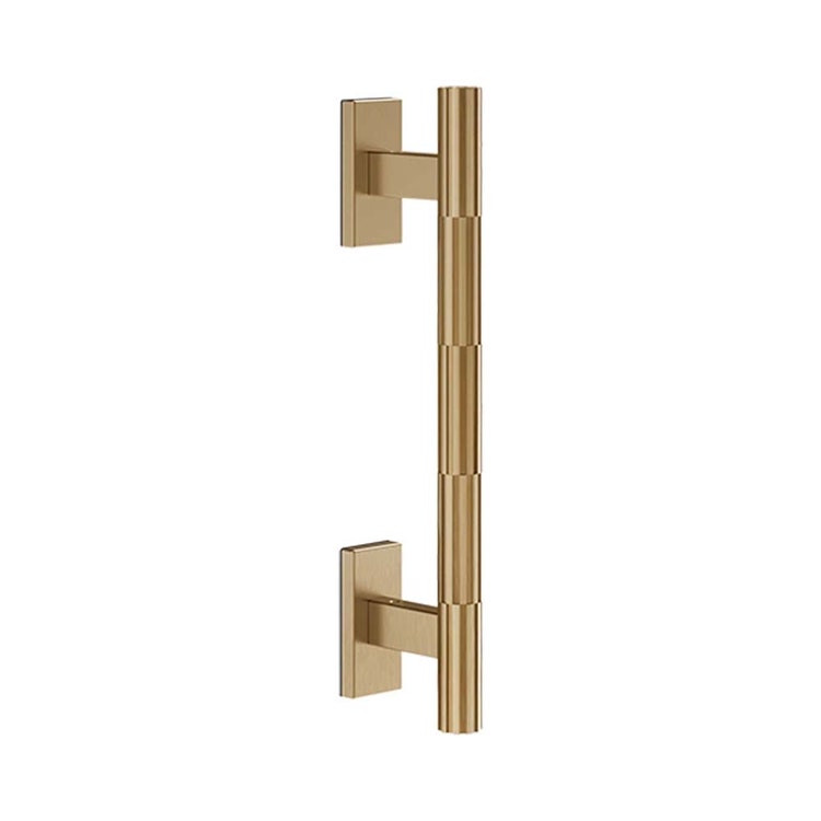 Gessi Einlassgriff 20 cm. Vertikale/horizontale Installation, Warm Bronze gebürstet PVD INCASTRI 75634#726