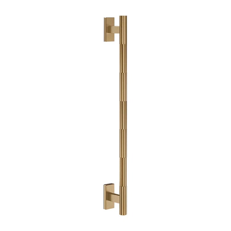 Gessi Einlassgriff 40 cm. Vertikale/horizontale Installation, Warm Bronze gebürstet PVD INCASTRI 75636#726