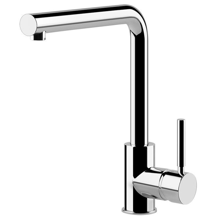 Gessi Einhandmischer mit schwenkbarem Auslauf, Chromoberfläche NEUTRON 17155#031