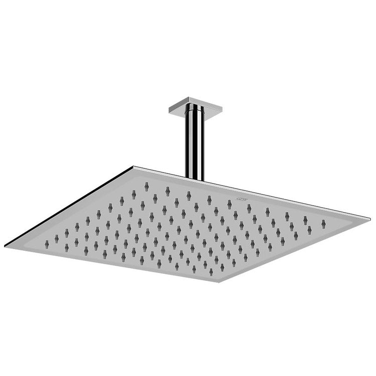 Gessi Duschkopf Anti-Kalk für die Dusche, deckenmontiert, verstellbar, Oberfläche Mirror Steel EMPORIO SHOWER 47262#238