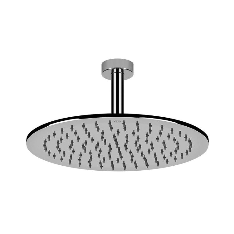 Gessi Kalkschutz-Duschkopf, deckenmontiert, verstellbar, Ø 30 cm, Chrom-Finish EMPORIO SHOWER 47370#031