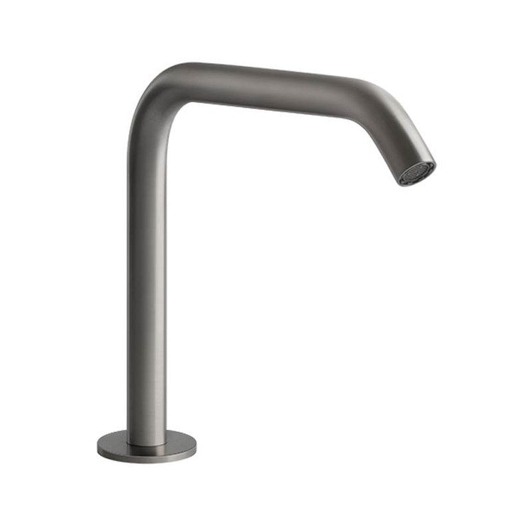 Gessi Waschbecken mit mittlerer Öffnung H. 20 cm, Oberfläche Stahl gebürstet 316 54091#239