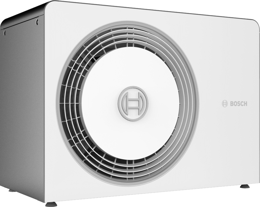 Bosch Compress 5800i AW 7 OR-S – 7,97 kW – Geteilte externe Wärmepumpe Klima + Warmwasser