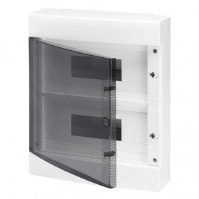 Gewiss GW40047 Schalttafel 24 Module (12x2) Rauchglas IP40