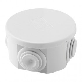 Gewiss GW44001 Runde Außendose mit Gummitüllen IP44 65 x 35 mm