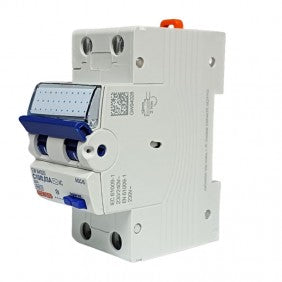 Gewiss GW94026 Fehlerstrom- und Leitungsschutzschalter 10 A 2P 30 mA AC 4,5 kA