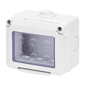Gewiss GW27043 Gehäuse für System-Horizontalgeräte 3-fach wasserdicht IP55