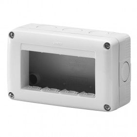Gewiss GW27004 Gehäuse für System-Horizontalgeräte 4-fach IP40
