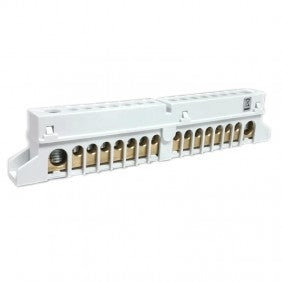Gewiss GW40401 Klemmleiste für Schaltschrank 1x35 + 7x10