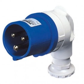 Gewiss GW60085 mobiler Stecker 2P+E Zubehör 16 A IP44 blau 220 V