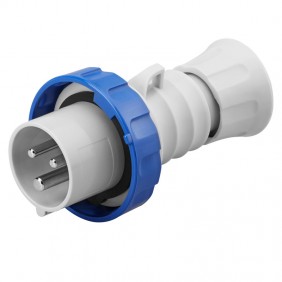 Gewiss GW60026H Mobiler Stecker 2P+E Zubehör 16 A IP67 blau 220 V