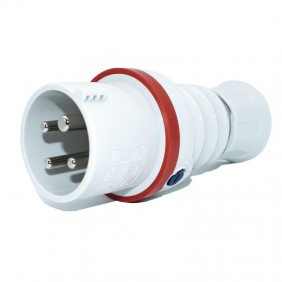 Gewiss GW60008H Mobiler Stecker 3P+E Zubehör 16 A IP44 380 V