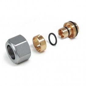 Giacomini R179MX014 Kompaktadapter für Mehrschichtverbundrohr 16 16x2 Zubehör