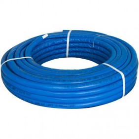 Giacomini PEX-b/Al/PEX-b Mehrschichtverbundrohr 20x2,6 mm blau 50 m Zubehör