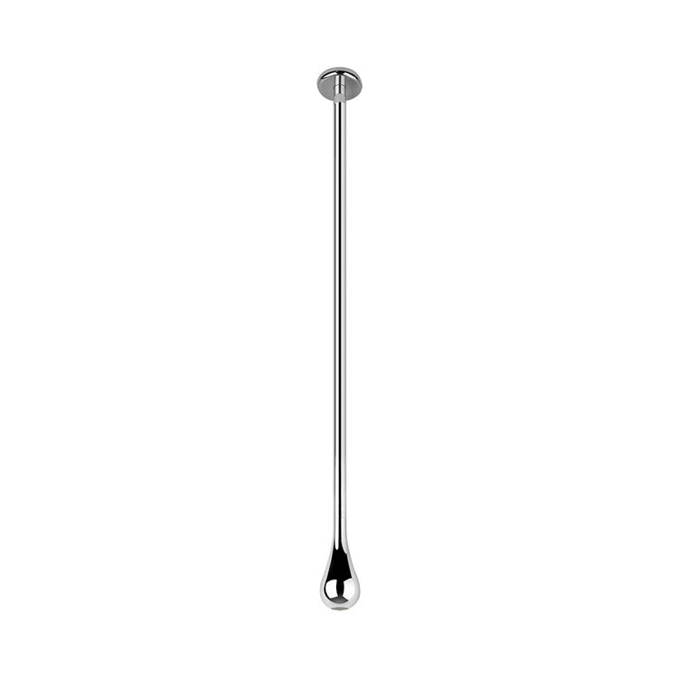 Gessi Deckenauslauf rechteckig, zum Einbau mit Fernbedienung, Chromoberfläche GOCCIA 33699#031