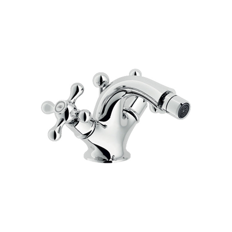 Nobili Zweigriff-Bidetmischer, mit Ablauf, verchromt GRAZIA GRC5119/6CR