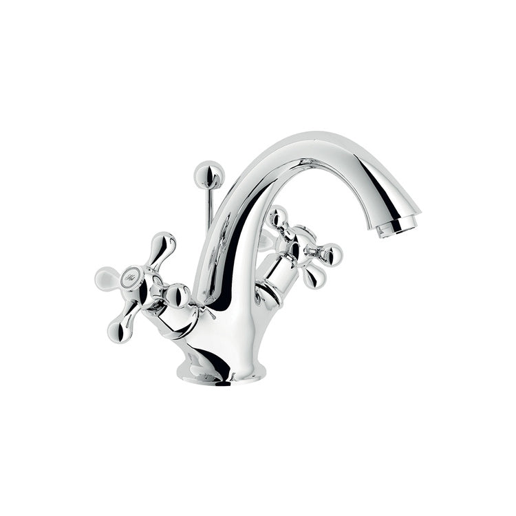 Nobili Einhandmischer für Waschbecken, mit Ablauf, verchromt GRAZIA GRC5118/6CR