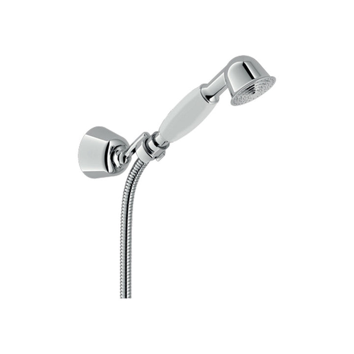 Nobili Dusch Set mit Handbrause, Brausehalter und 150 cm Schlauch, Chromoberfläche SHOWER AD144/5CR