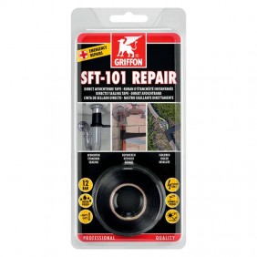 Griffon SFT-101 Silikon-Isolierband 25 mm x 3 m Schwarz