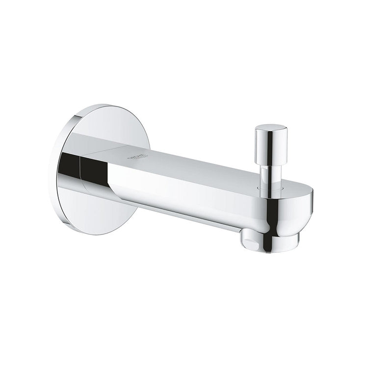 Grohe Wannen-Auslauf T. 17 cm, wandmontiert, mit Umsteller, Chromoberfläche EUROSMART COSMOPOLITAN 13262000