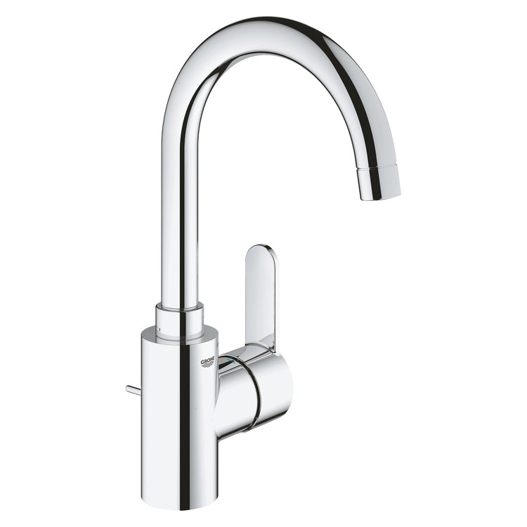 Grohe Einhebelmischer H. 30 cm, für Waschbecken, mit drehbarem Auslauf und Ablauf, Chromoberfläche EUROSTYLE COSMOPOLITAN 23043003