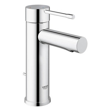 Grohe Essence Waschbeckenarmatur, Pop-up-Ablauf, normaler Auslauf, Grohe EcoJoy®, Grohe SilkMove® ES Chromoberfläche 23379001