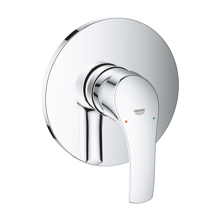 Grohe Einhand-Duschmischer, ohne Umsteller und ohne Einbaukörper, Chromoberfläche EUROSMART 24042002