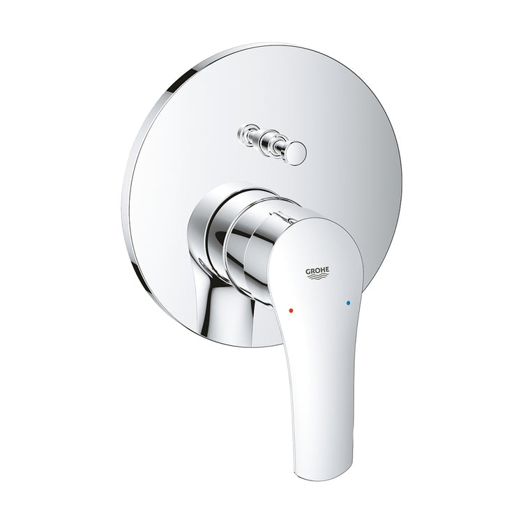 Grohe Einhand-Duschmischer, mit Umsteller, ohne Einbaukörper, Chromoberfläche EUROSMART 24043003