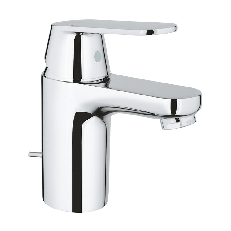 Grohe Einhandmischer H. 15 cm für Waschbecken, mit Ablauf, Chromoberfläche EUROSMART COSMOPOLITAN 3282500E