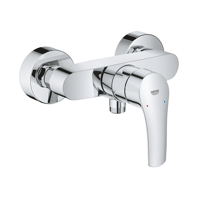Grohe Einhand-Brausemischer, mit Durchflussbegrenzer, Chromoberfläche EUROSMART 33555003