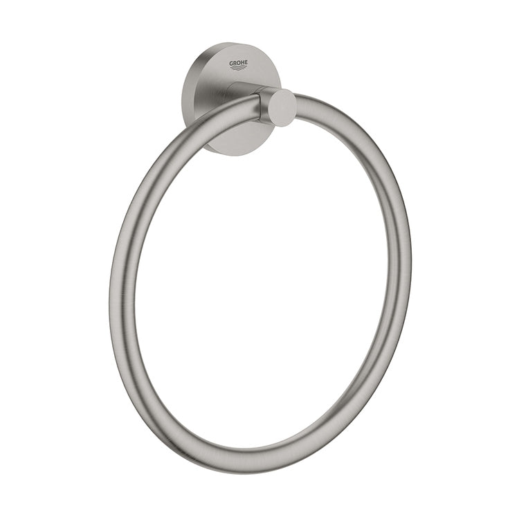 Grohe Handtuchring, Oberfläche Super Steel matt ESSENTIALS 40365DC1