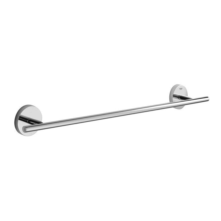 Grohe Handtuchhalter L. 52 cm, aus Metall, Schraubbefestigung, Chromoberfläche BAU COSMOPOLITAN 40459001