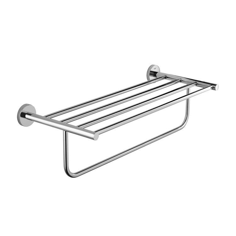 Grohe Mehrfach-Handtuchhalter, aus Metall, Chromoberfläche BAU COSMOPOLITAN 40462001