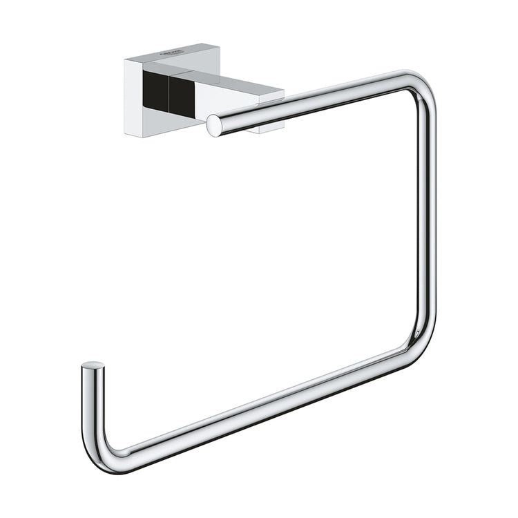 Grohe Handtuchhalter mit Ring, Chromoberfläche ESSENTIAL CUBE 40510001