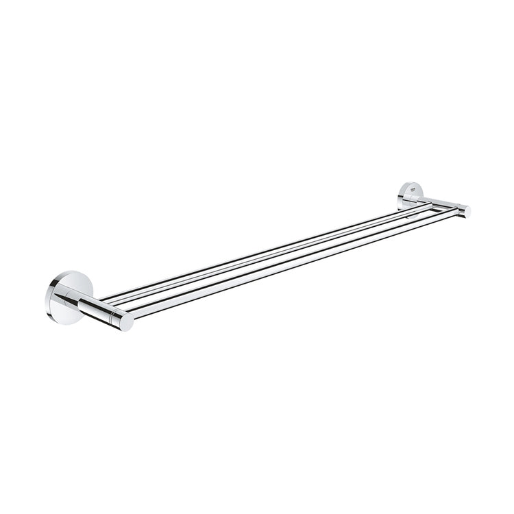 Grohe Doppel-Handtuchhalter L. 60 cm, Chromoberfläche ESSENTIALS 40802001