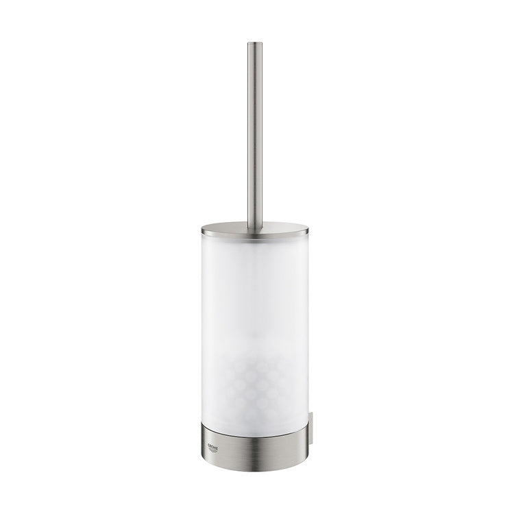 Grohe Bürstengarnitur komplett, verdeckte Befestigung, gebürstete Chromoberfläche SELECTION 41076DC0