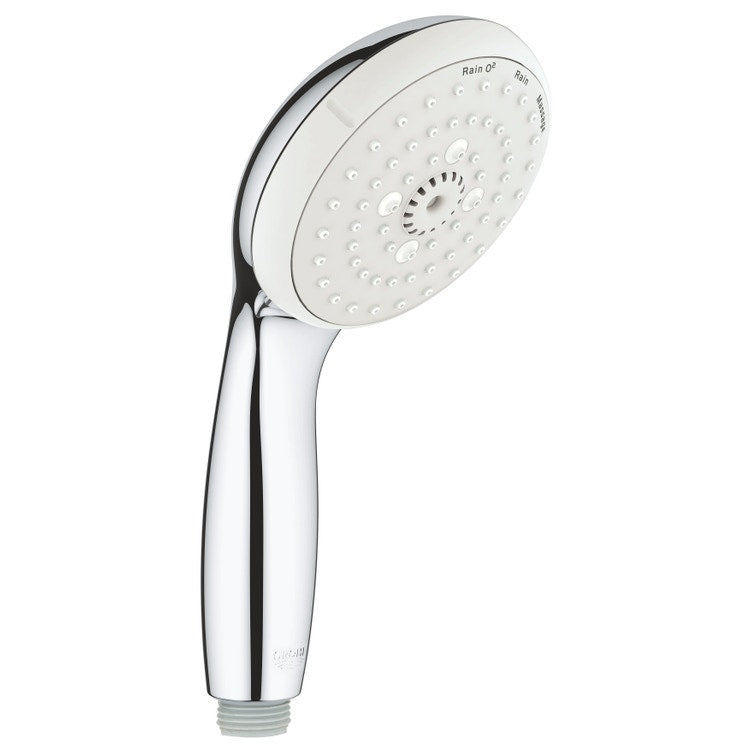 Grohe Handbrause mit 3 Strahlarten, Chromoberfläche TEMPESTA 100 28419002