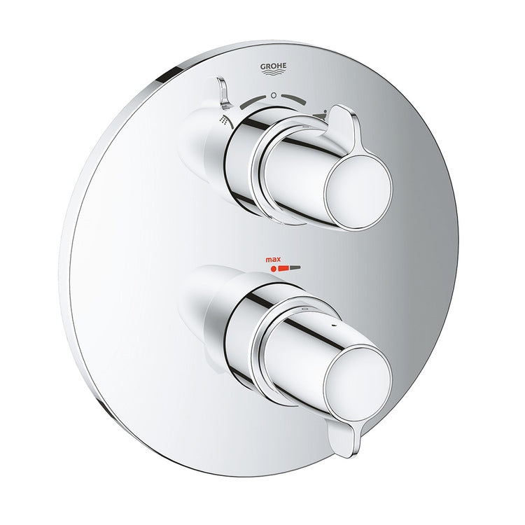 Grohe Grohtherm Spezial-Thermostat-Brausemischer, ohne Einbaukörper, Chromoberfläche 29094000