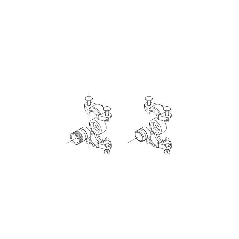 Grundfos PJE Victaulic-Kupplung CRT2+CRT4 Viton - Zubehör für vert. Kreiselpumpen