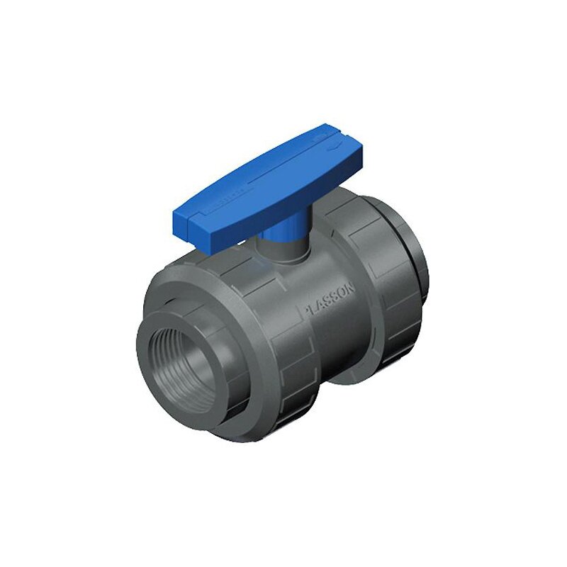 Grundfos Absperrschieber Rp1_1/2 PVC - Zubehör f.Schmutz-/Abwasserpum.