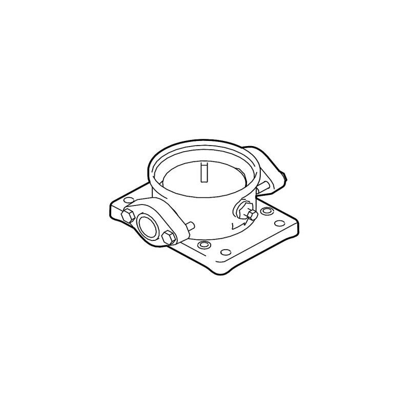Grundfos Ovalflanschsatz Rp1_1/4 Grauguß - Zubehör für vert. Kreiselpumpen