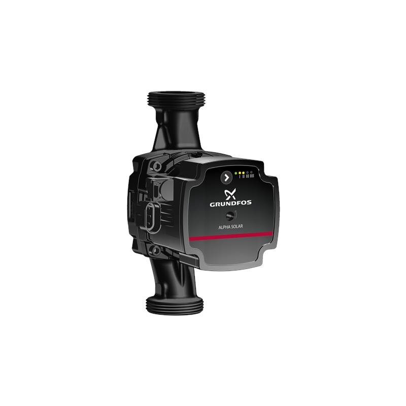 Grundfos Hocheffizienz Umwälzpumpe ALPHA Solar25-145 PN10 G1_1/2 180mm 1x230V