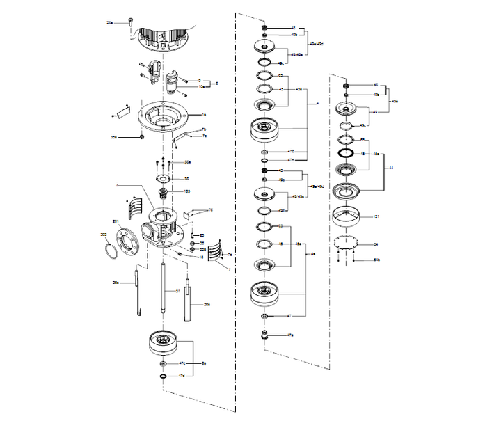 GRUNDFOS Eintauchpumpe MTR 32-8/8 A-F-A-HUUV Art. 96429613