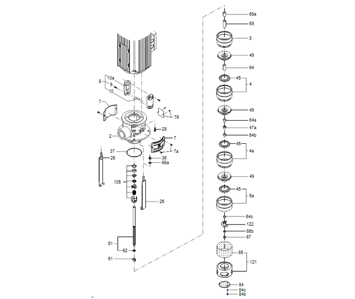 GRUNDFOS Eintauchpumpe SPK 8-7/3 A-W-A-AUUV Art. 3HNH0503