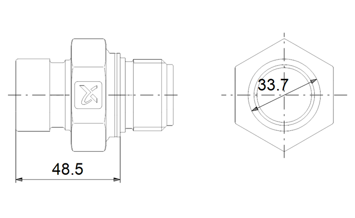GRUNDFOS Mechanische Zubehör PJE-Anschluss Art. 96904694