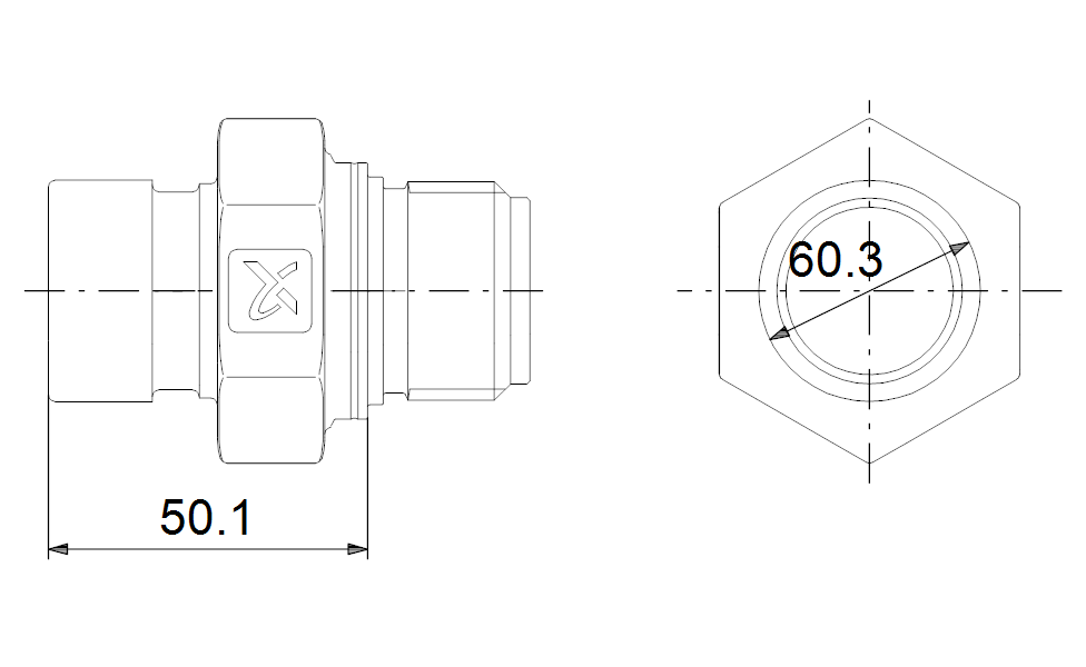 GRUNDFOS Mechanische Zubehör PJE-Anschluss Art. 96904703